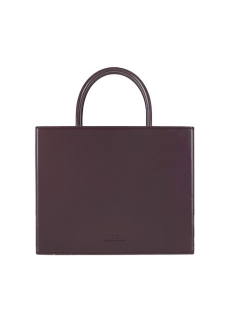 Borsa ELISABETTA FRANCHI donna BS32A56 Bordeaux grande effetto pelle logo  ELISABETTA FRANCHI | Borse | BS32A56EA4